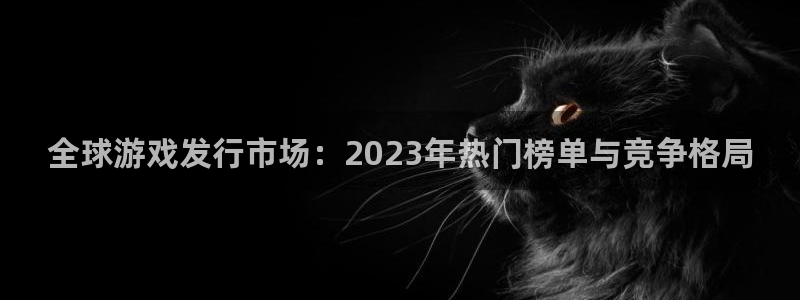 pp电子子财经出版中心：全球游戏发行市场：2023年热门榜单与竞争格局